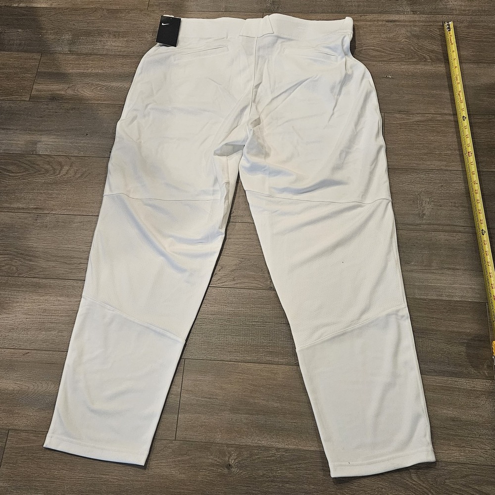 Nike‎ Vapor Baseball Pants Mens 3XL White BQ5488-100 40x32 - Picture 9 of 9